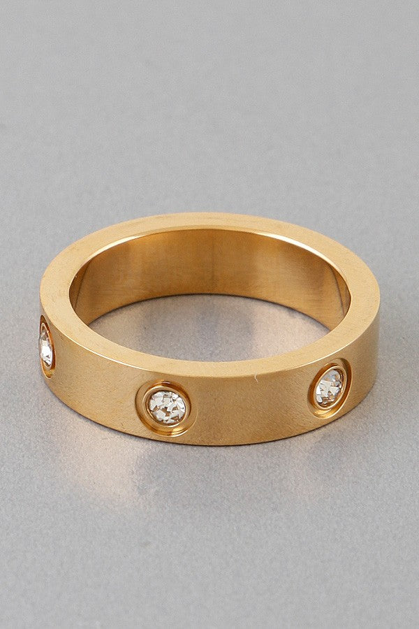 jewel embedded ring