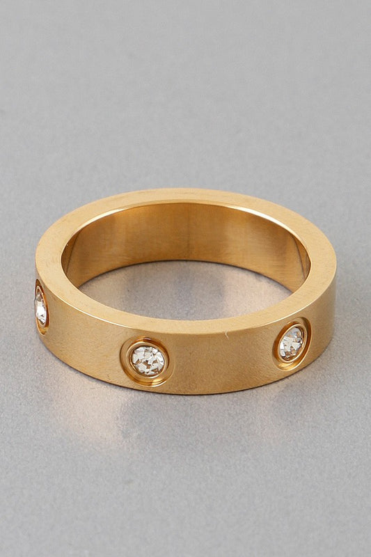 jewel embedded ring