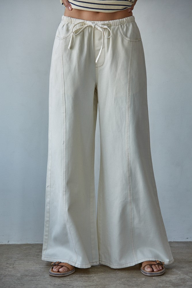 jude wide leg pants-ecru