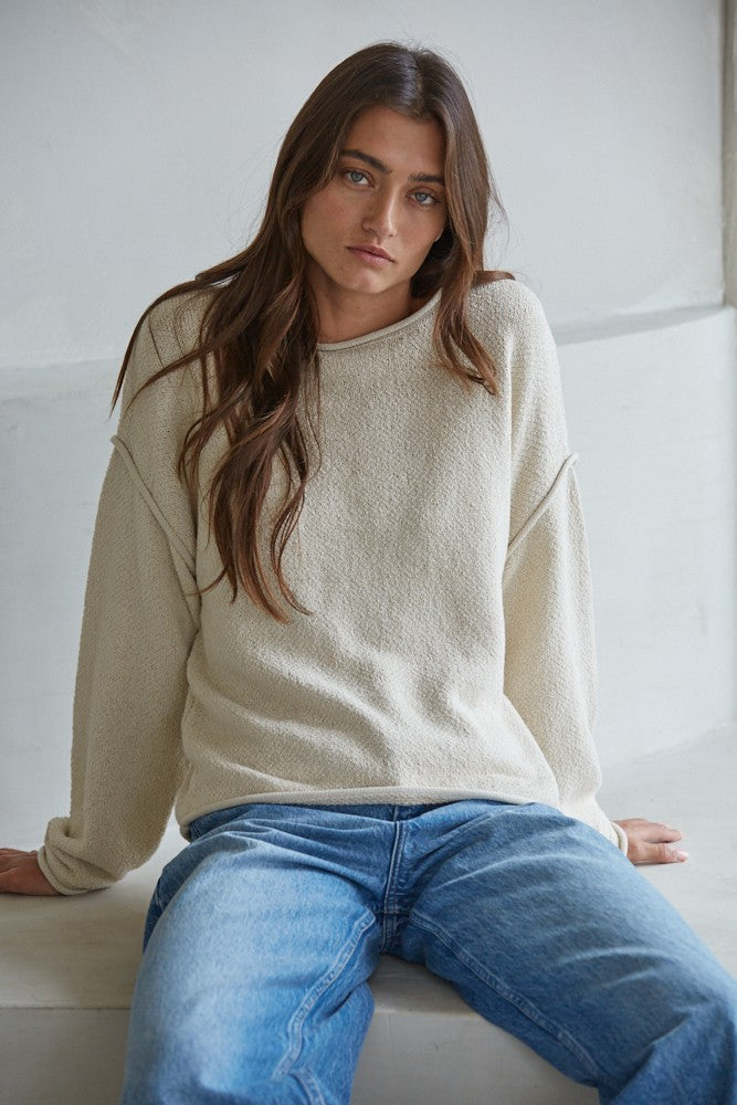 karla pullover-natural