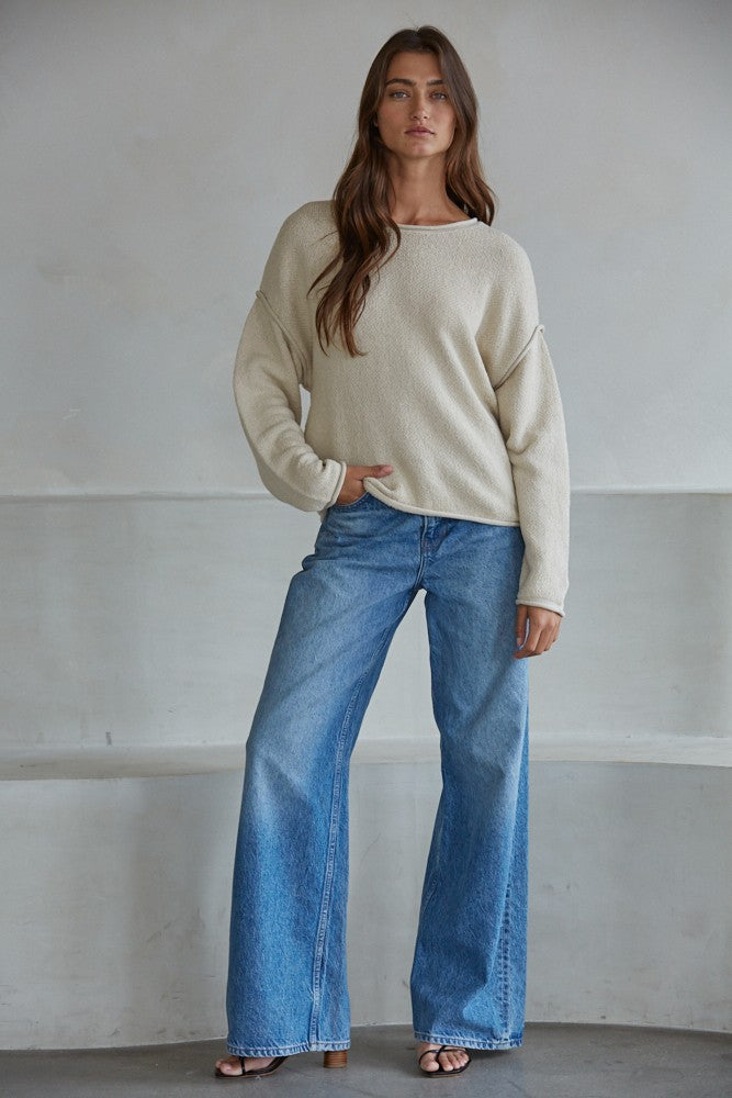 karla pullover-natural