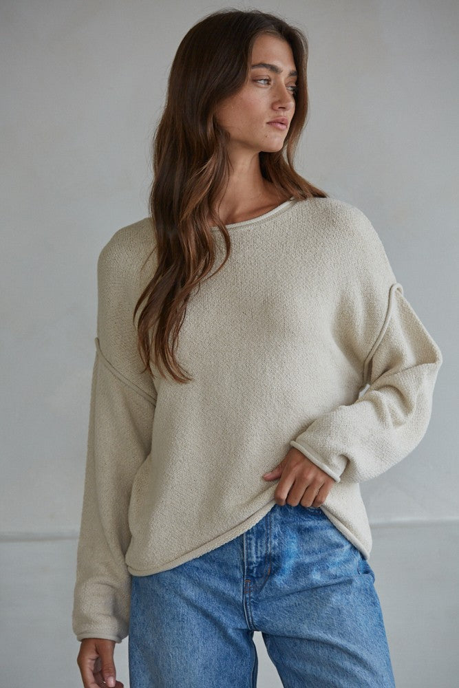 karla pullover-natural