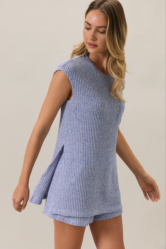 lavender haze tunic top