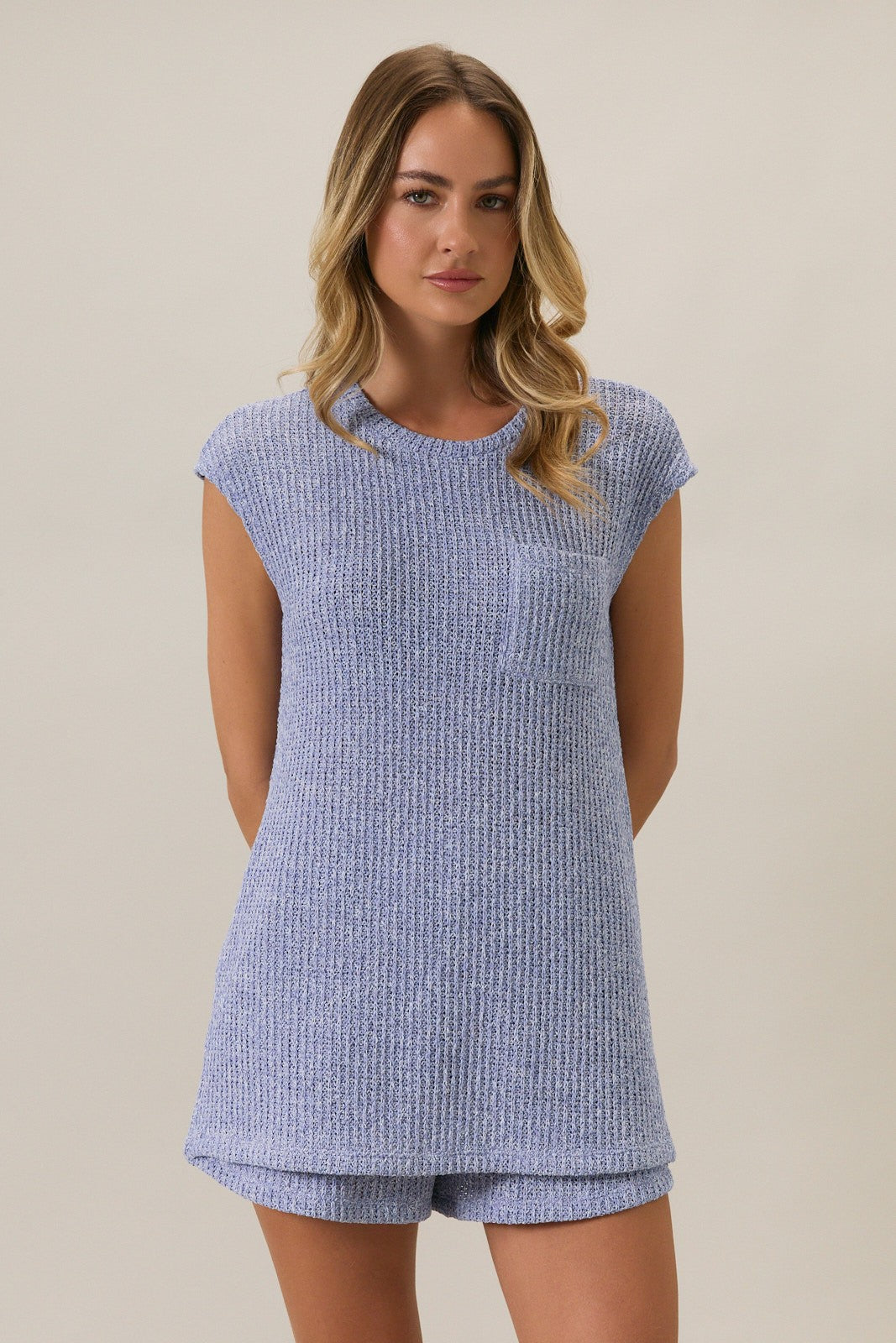 lavender haze tunic top
