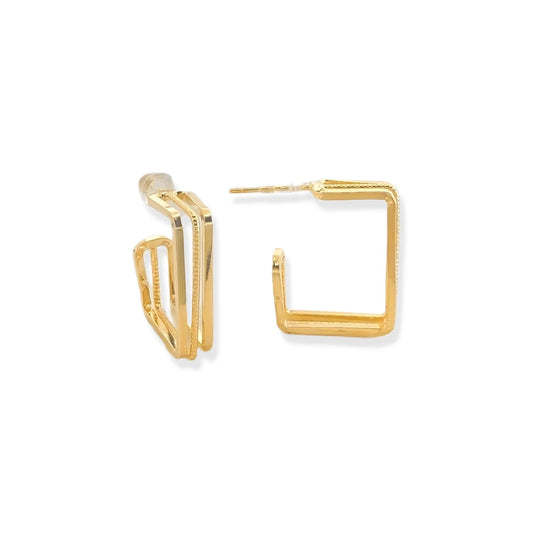 layered rectangle hoops