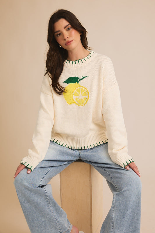 Lemon sweater