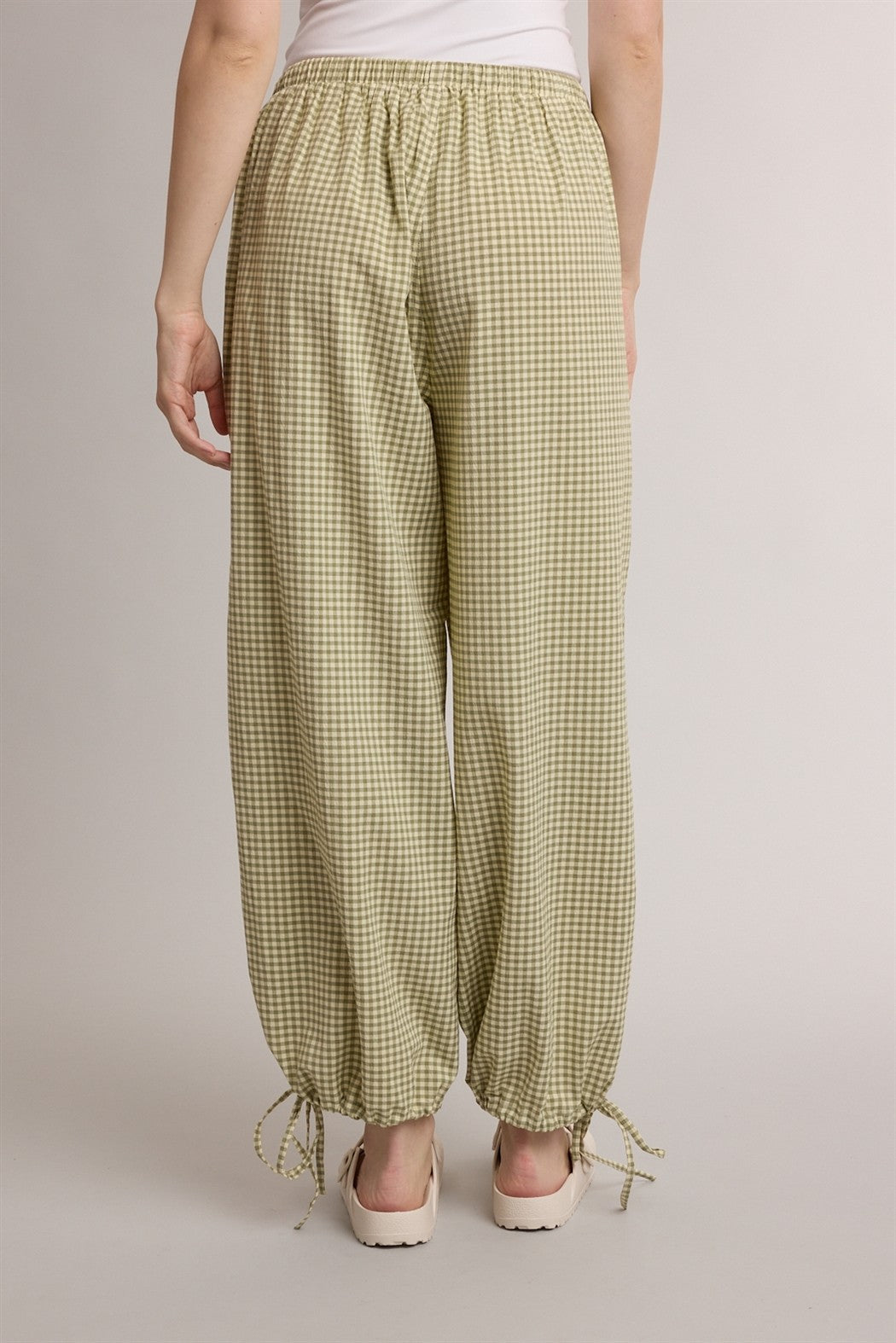 life's a picnic gingham joggers