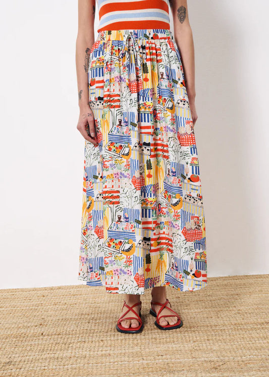 liliane midi skirt