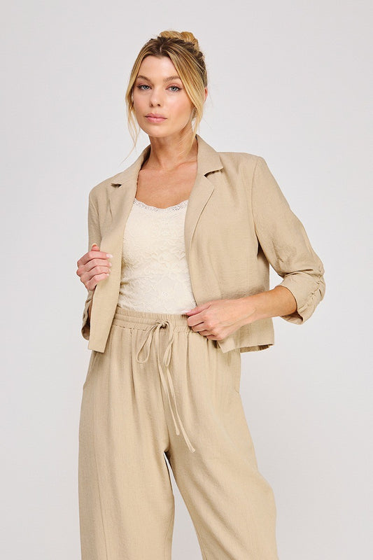lindsey cropped jacket