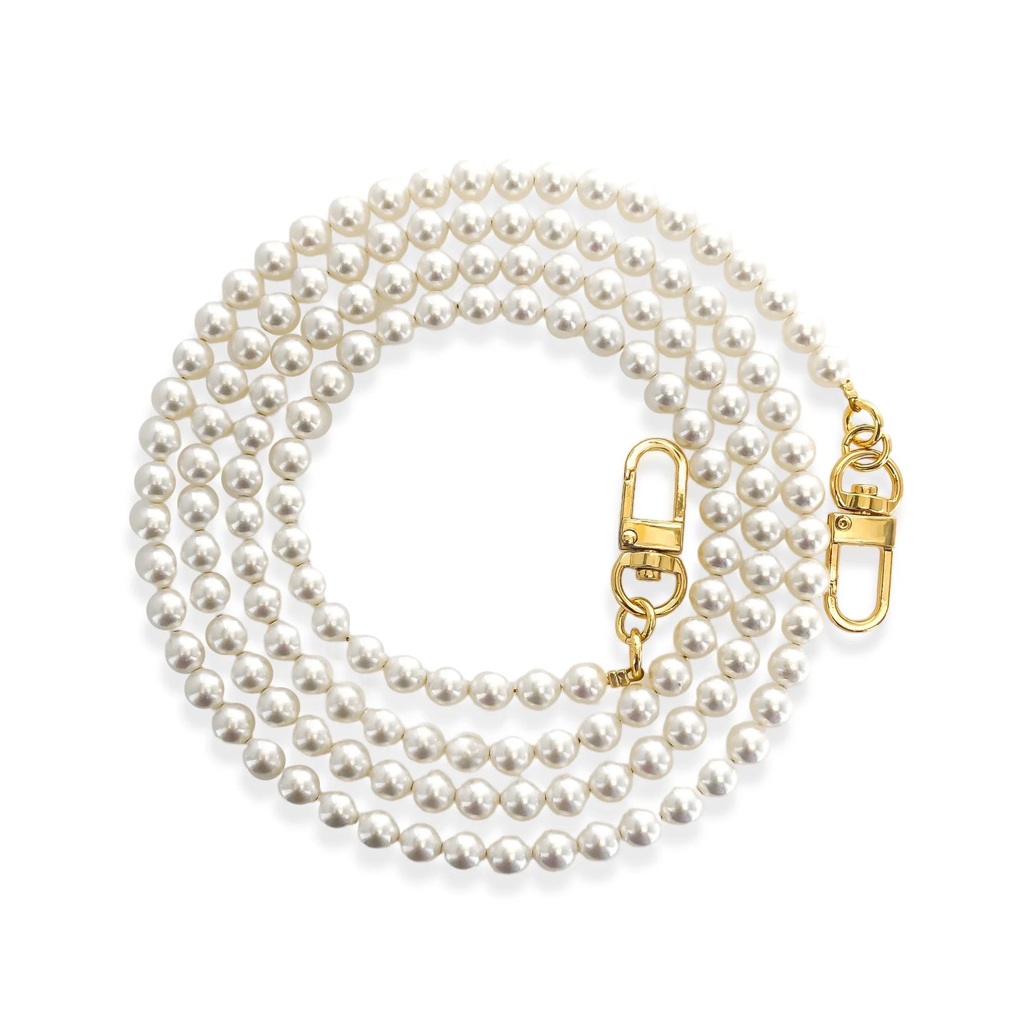 long faux pearl phone chain