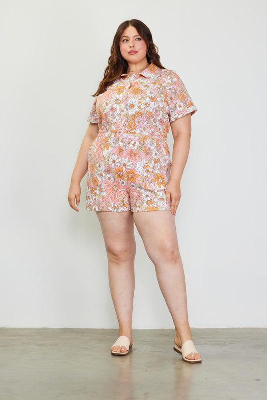 love and happiness romper-curvy