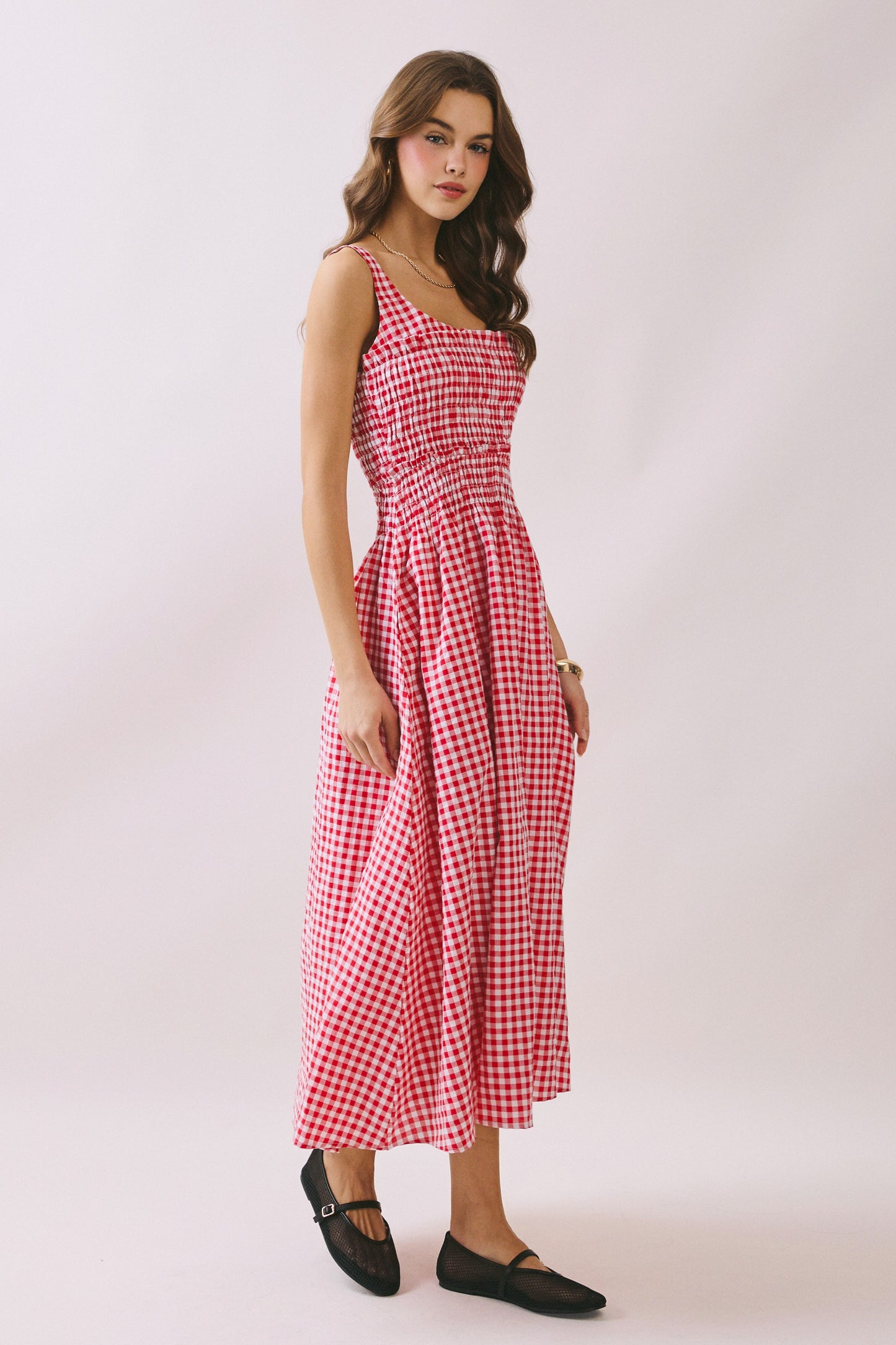 lovely day midi dress