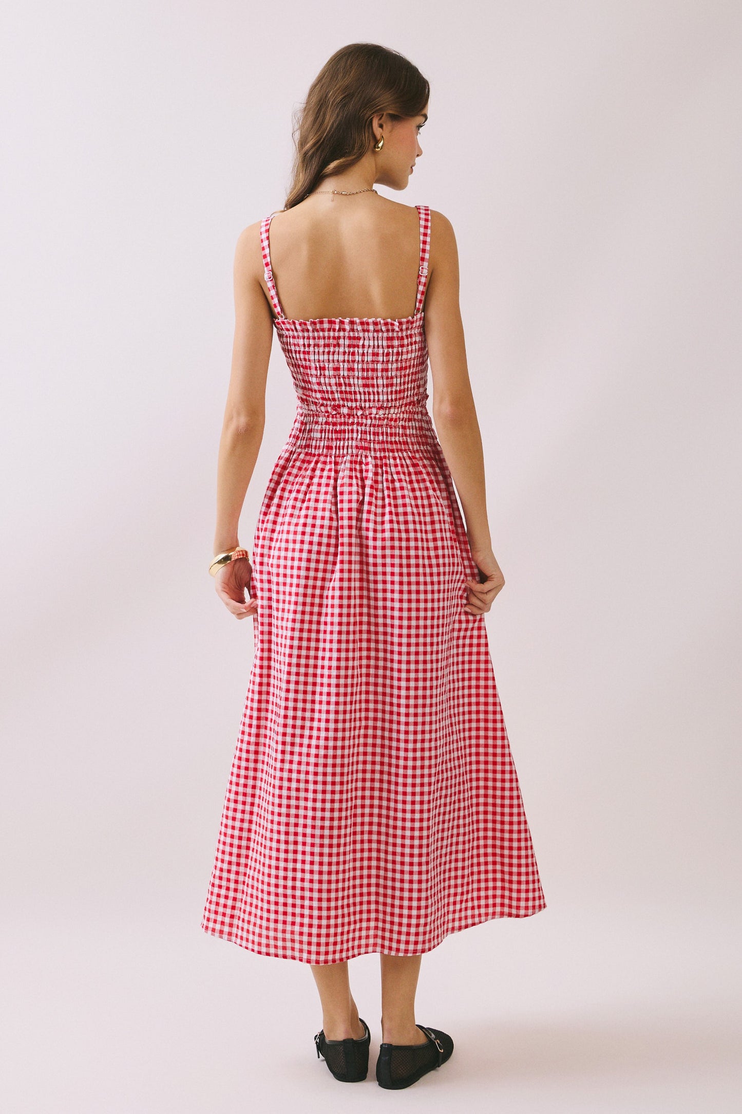 lovely day midi dress