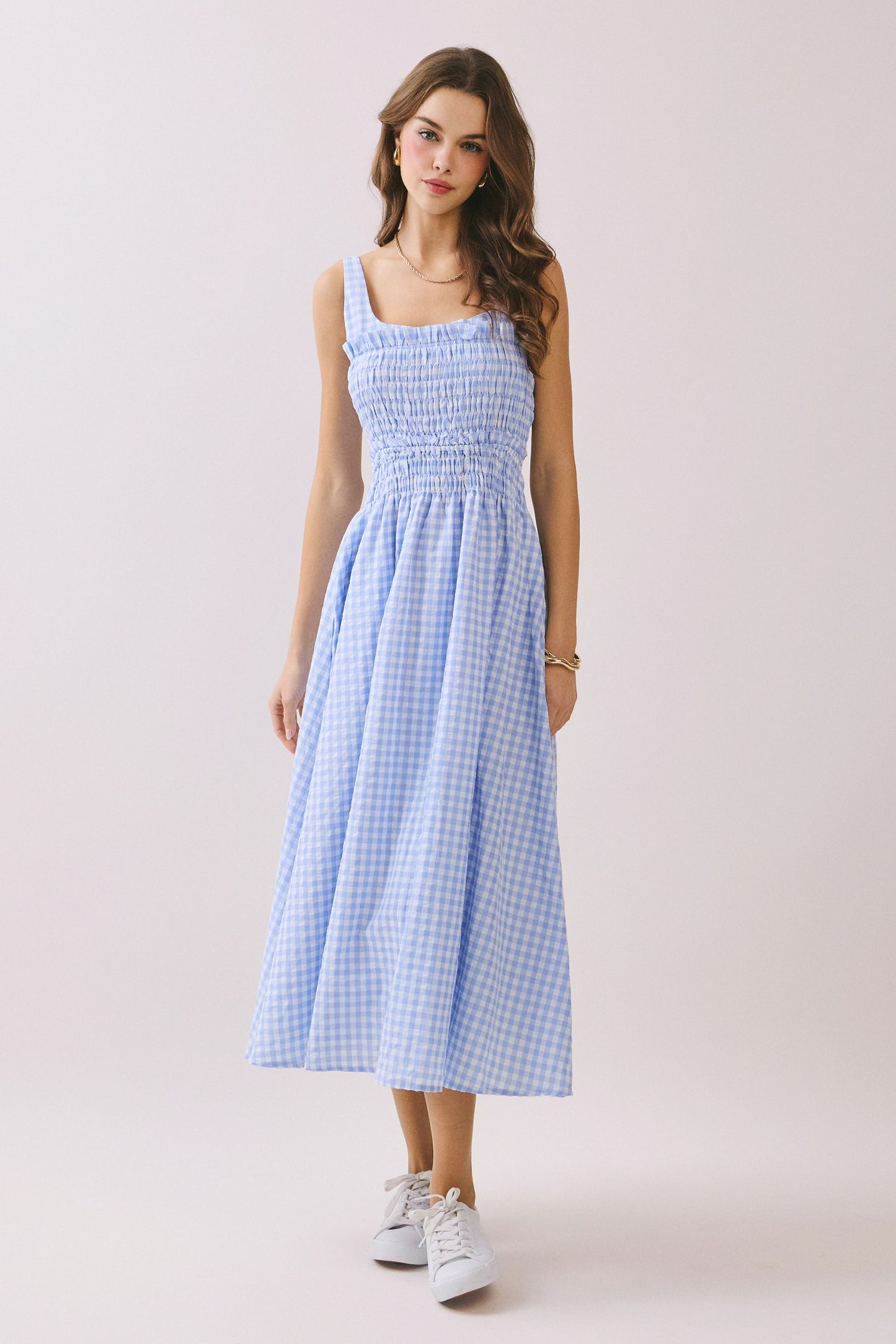 lovely day midi dress