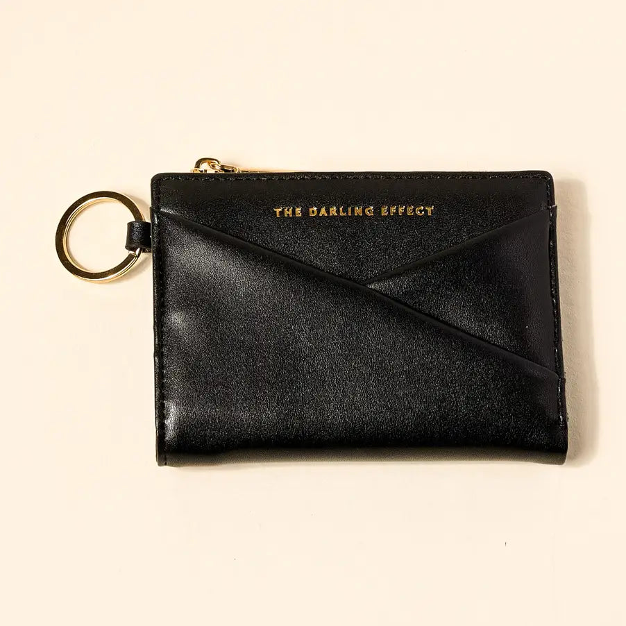 luxe pocket wallet-black