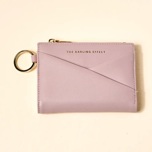 luxe pocket wallet-lavender