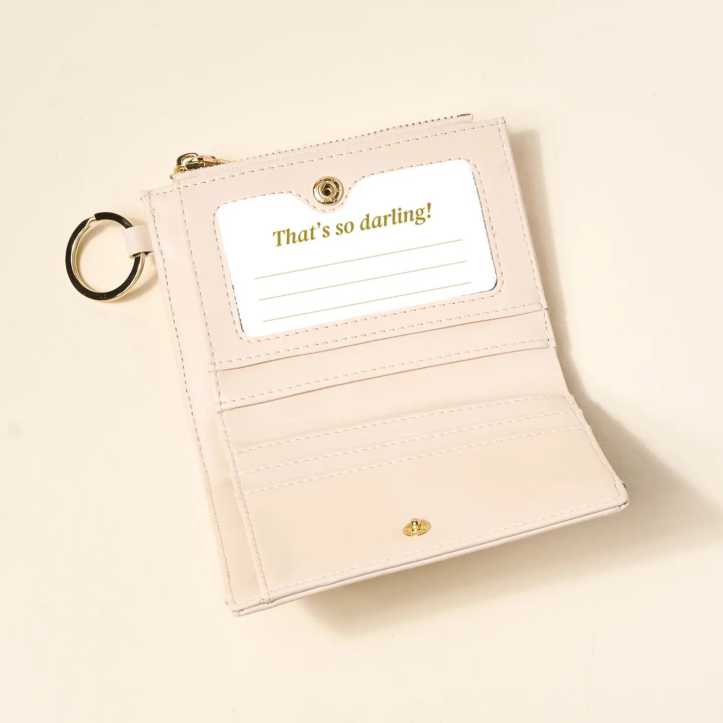 luxe pocket wallet-oat