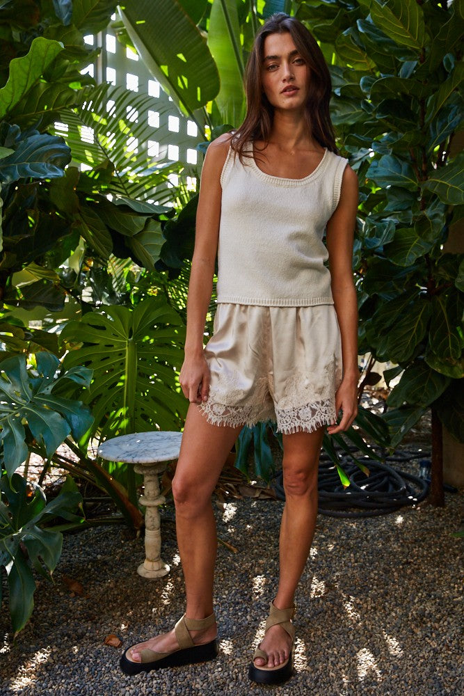 maisy lace shorts