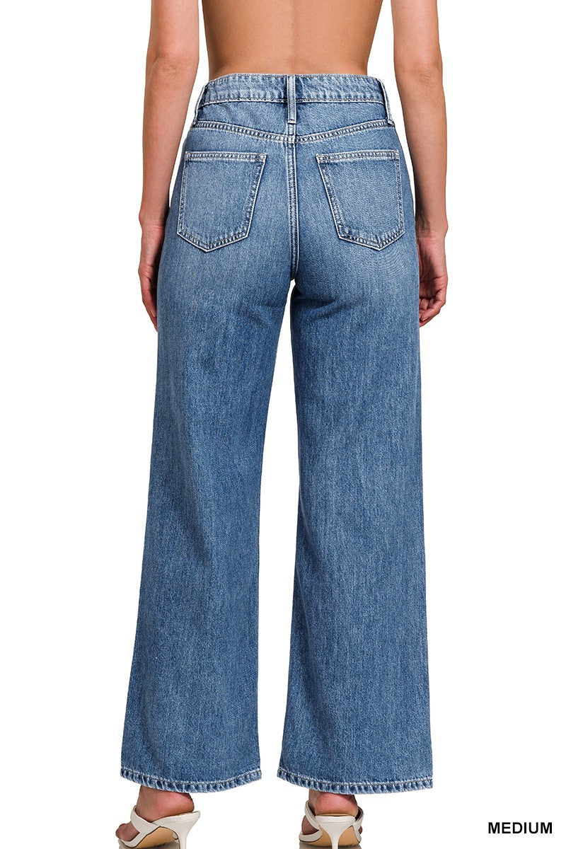 make waves straight denim