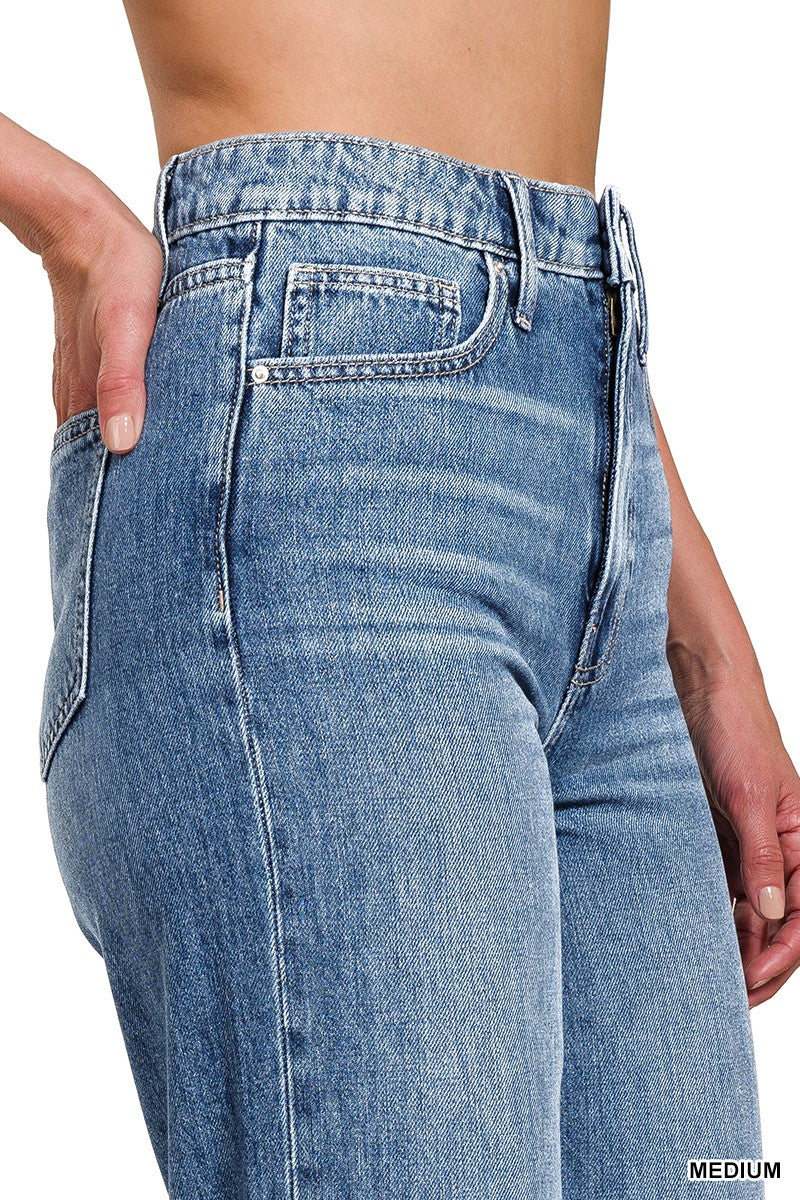 make waves straight denim