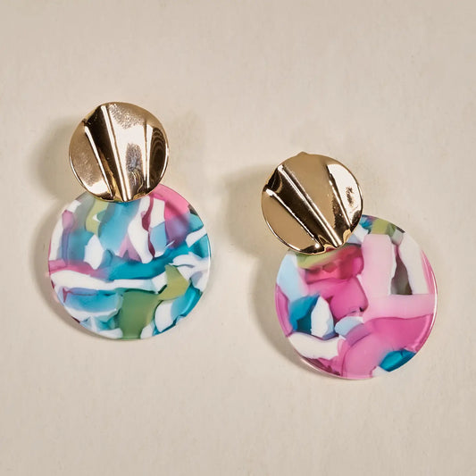 marble muse earrings-aurora
