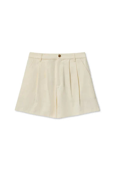mei cotton twill shorts