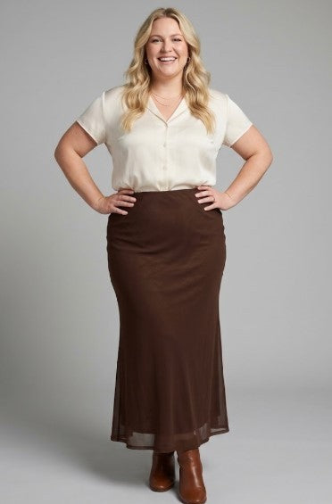 miranda mesh mermaid midi skirt-curvy