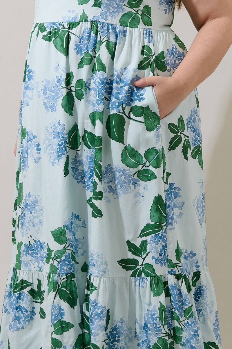 mirla floral maxi dress-curvy