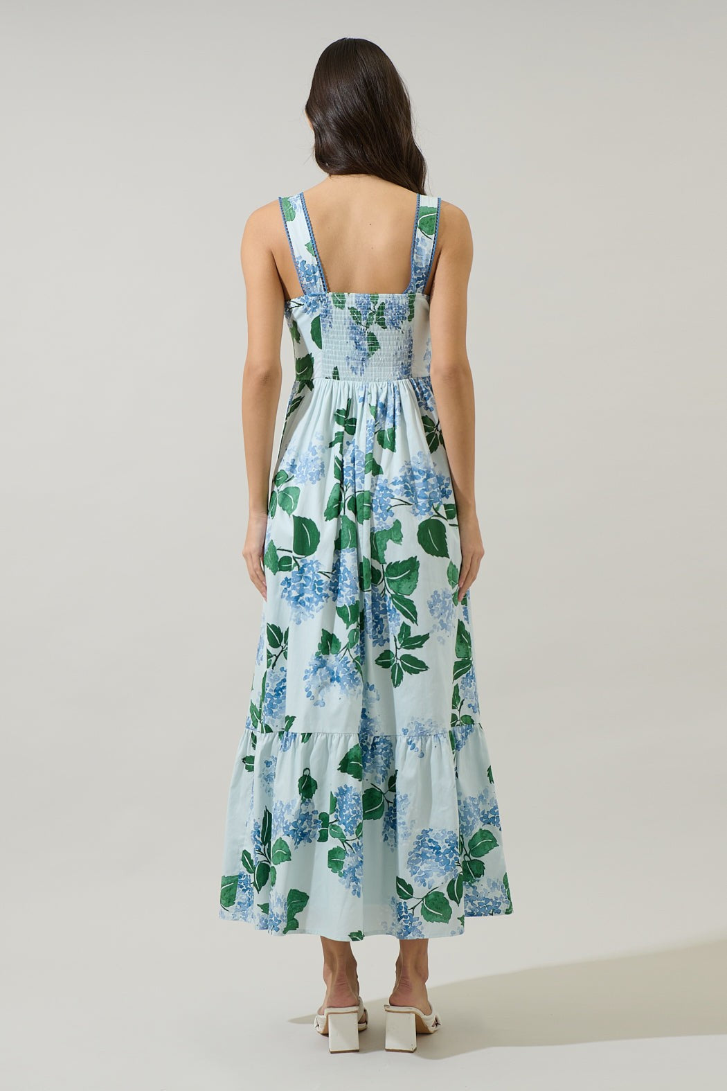 mirla hydrangea dress