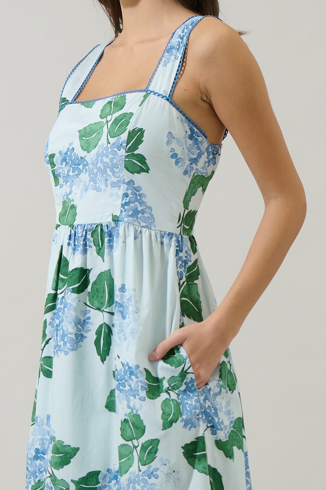 mirla hydrangea dress
