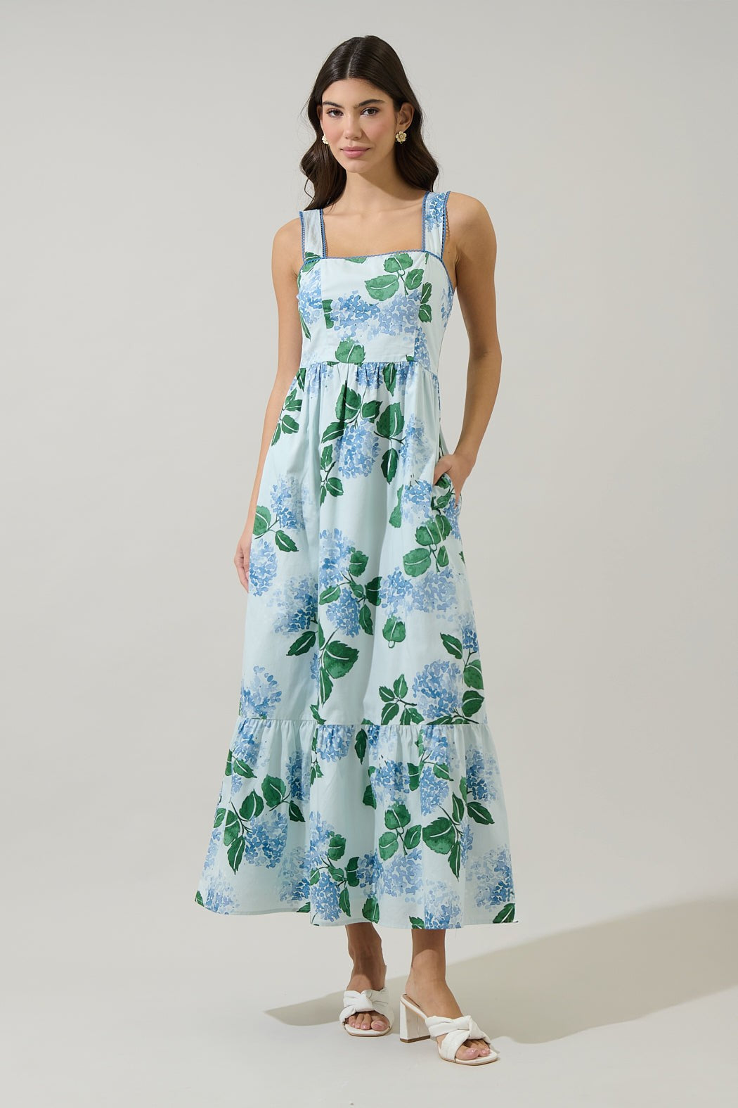 mirla hydrangea dress