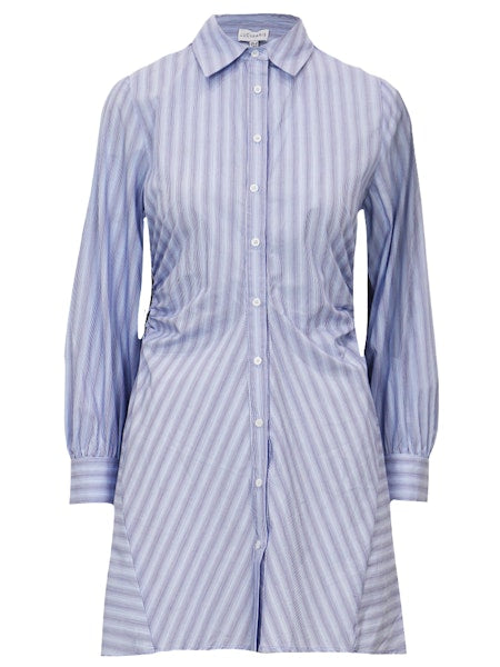 Morada Button Down Dress