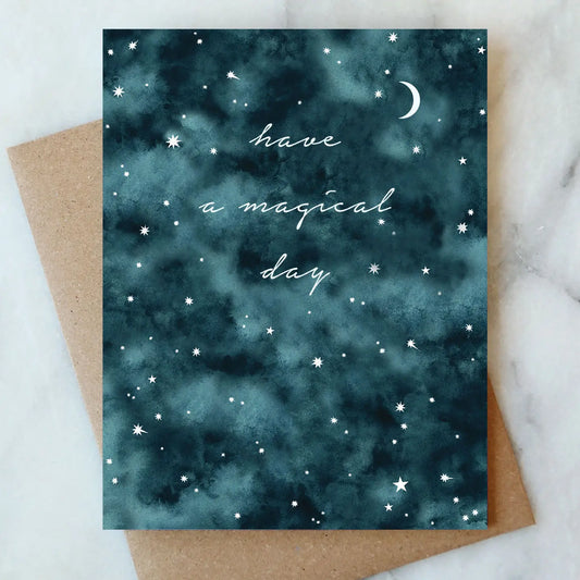 Night Sky Greeting Card