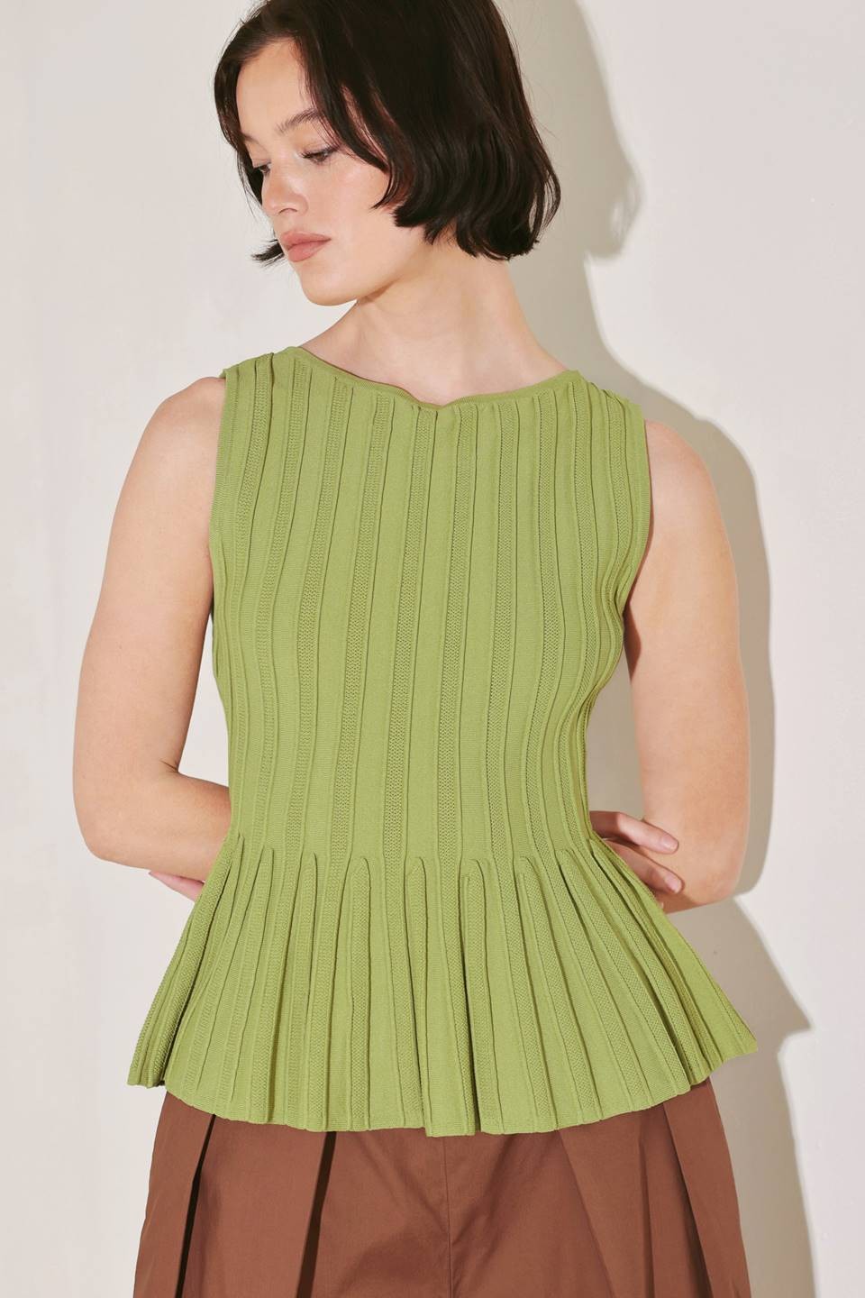 olive you knit top