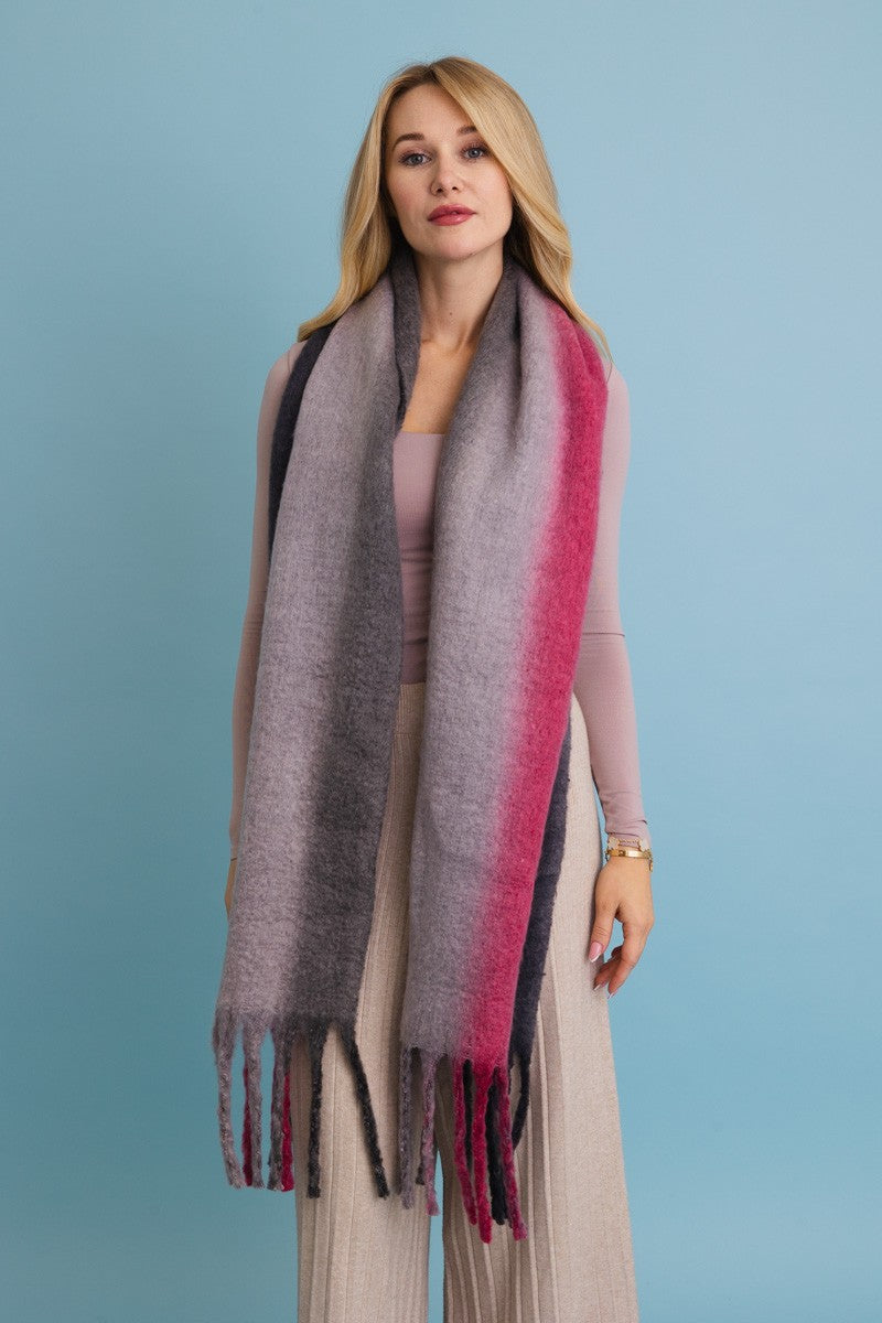 ombre luxe blanket scarf