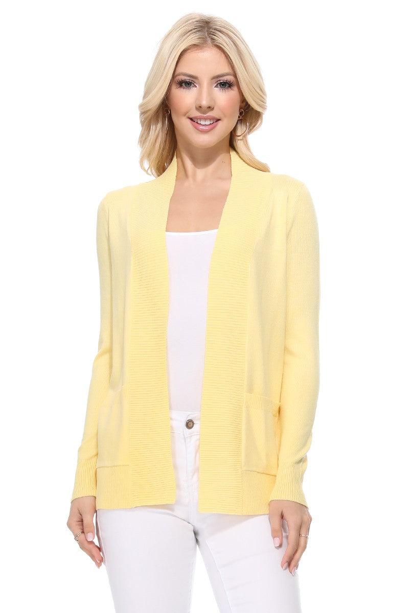 open front cardigan