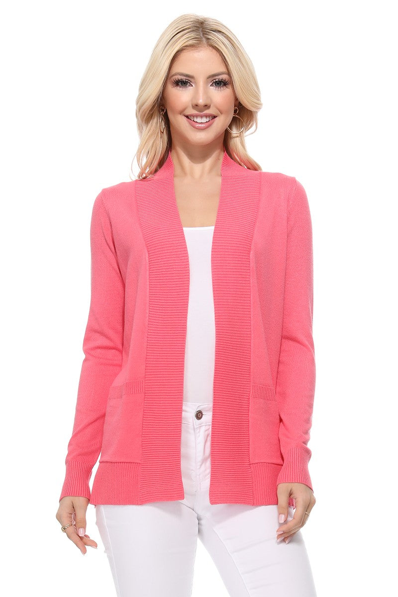 open front cardigan