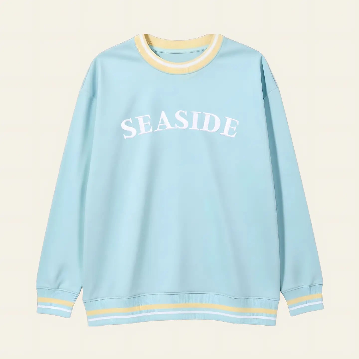 oversized crew-seaside