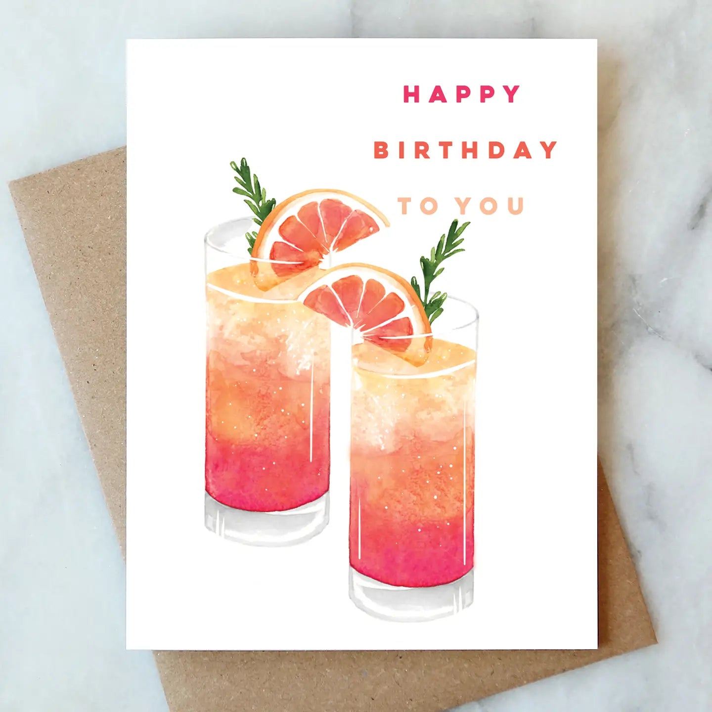 palomas birthday card