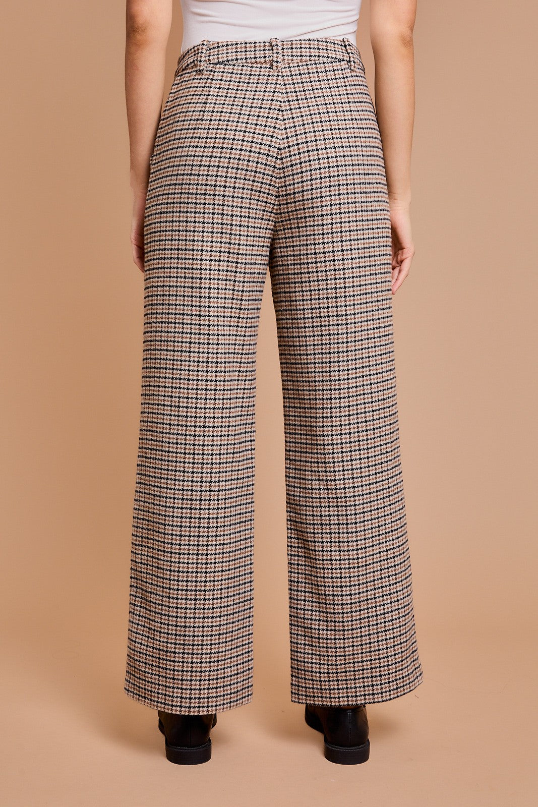 petra plaid trouser