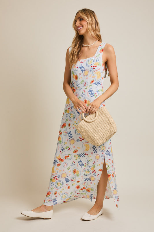 picnic party maxi dress