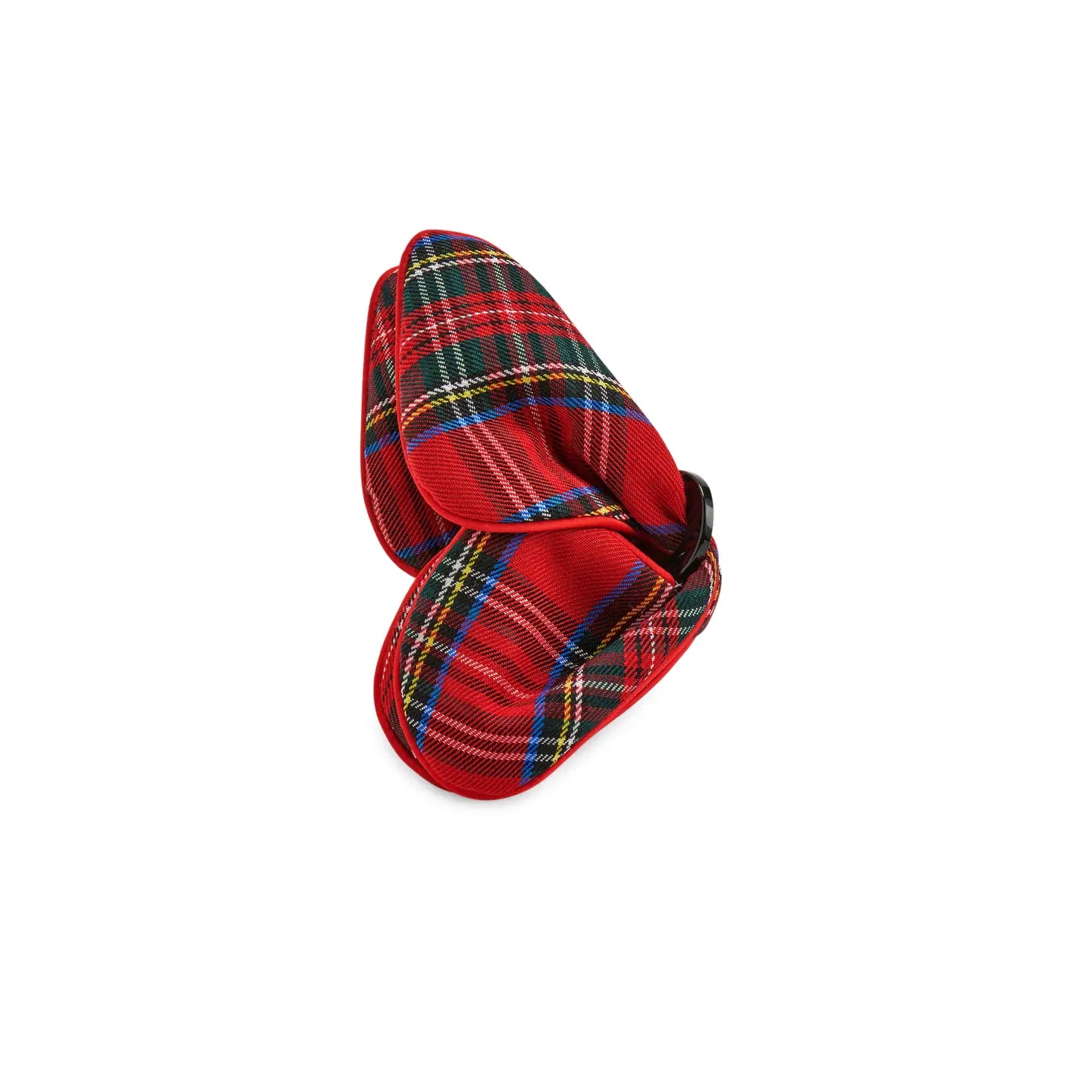 plaid claw clip