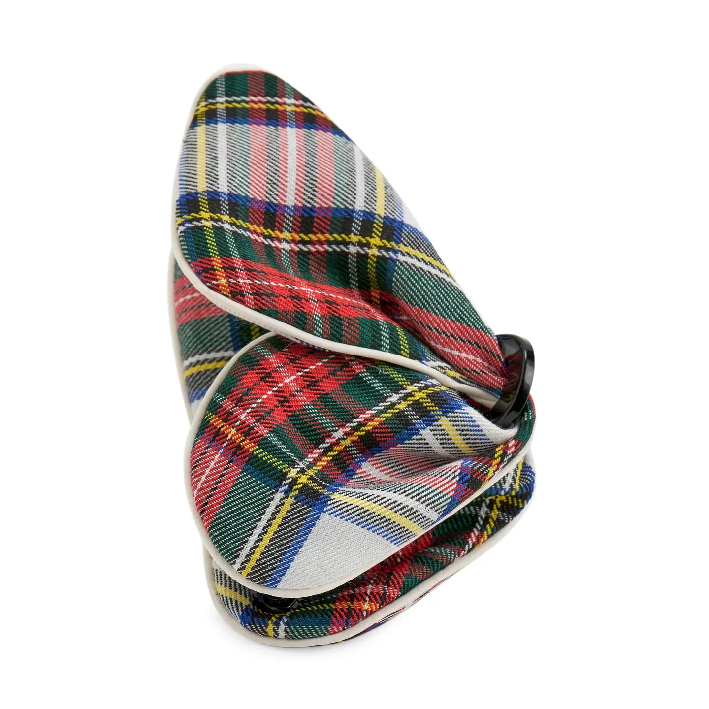 plaid claw clip