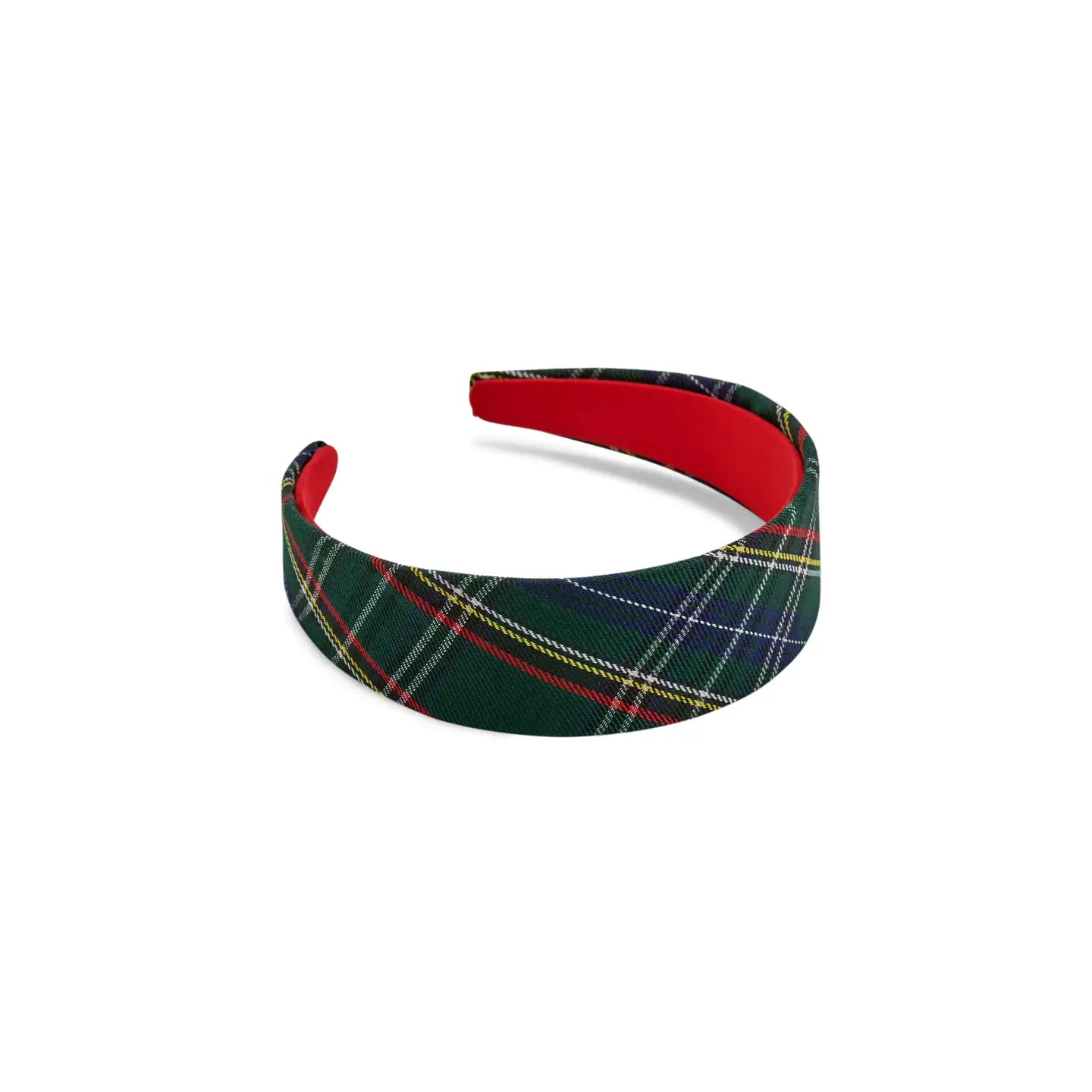 plaid wide headband
