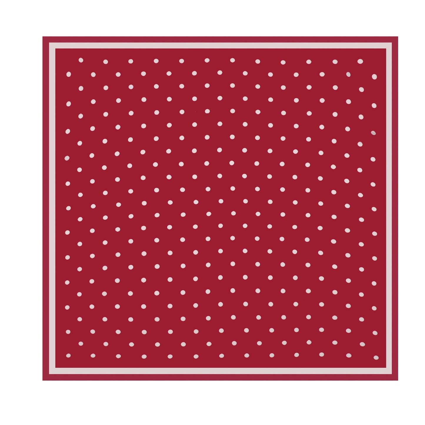polka dot square scarf-small dots