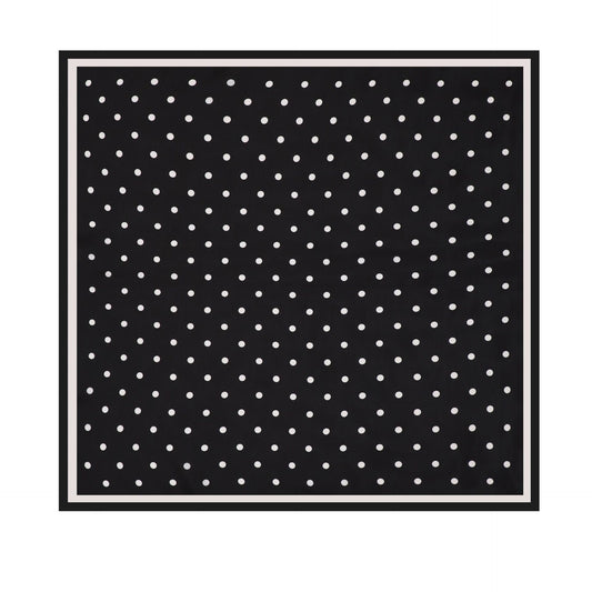 polka dot square scarf-small dots