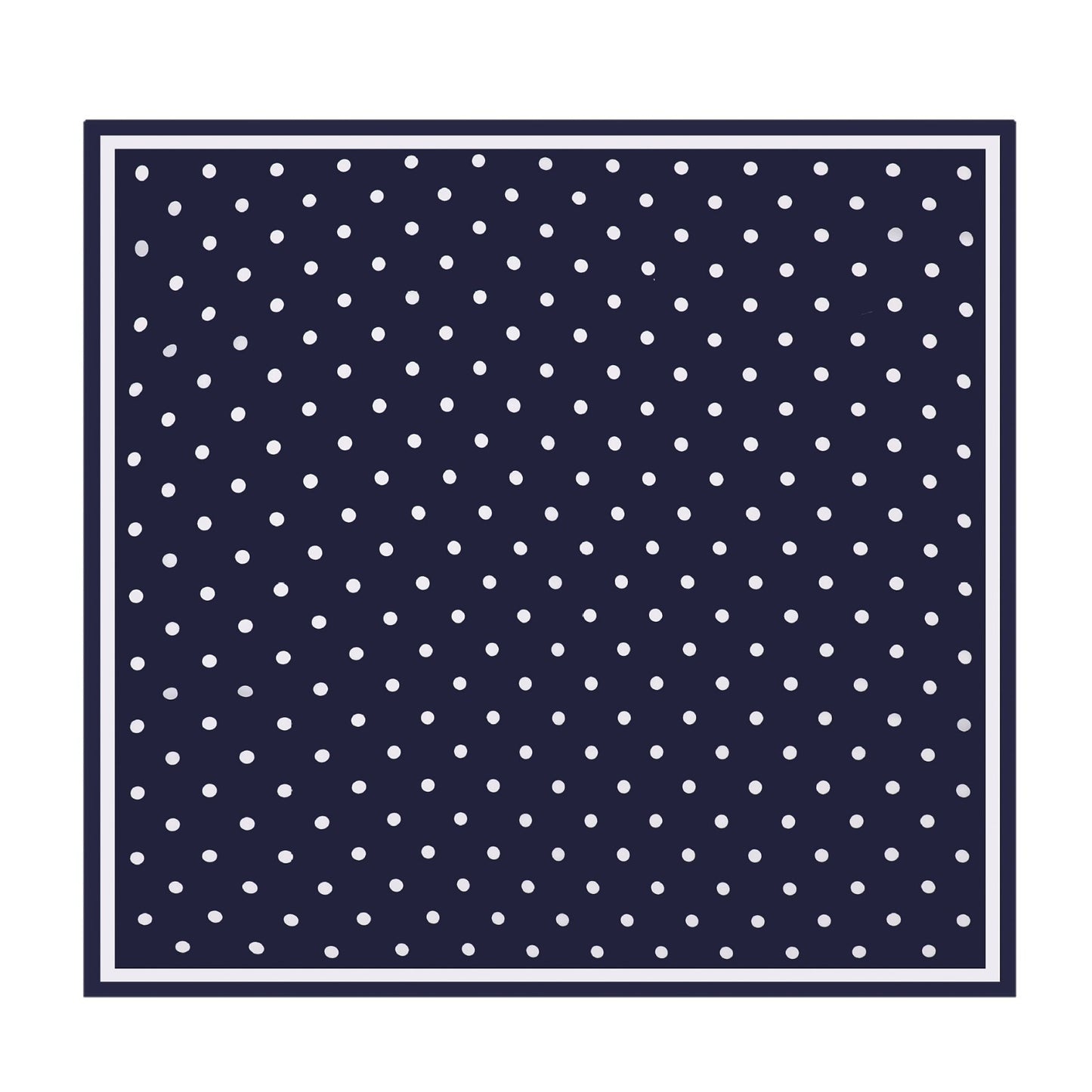polka dot square scarf-small dots