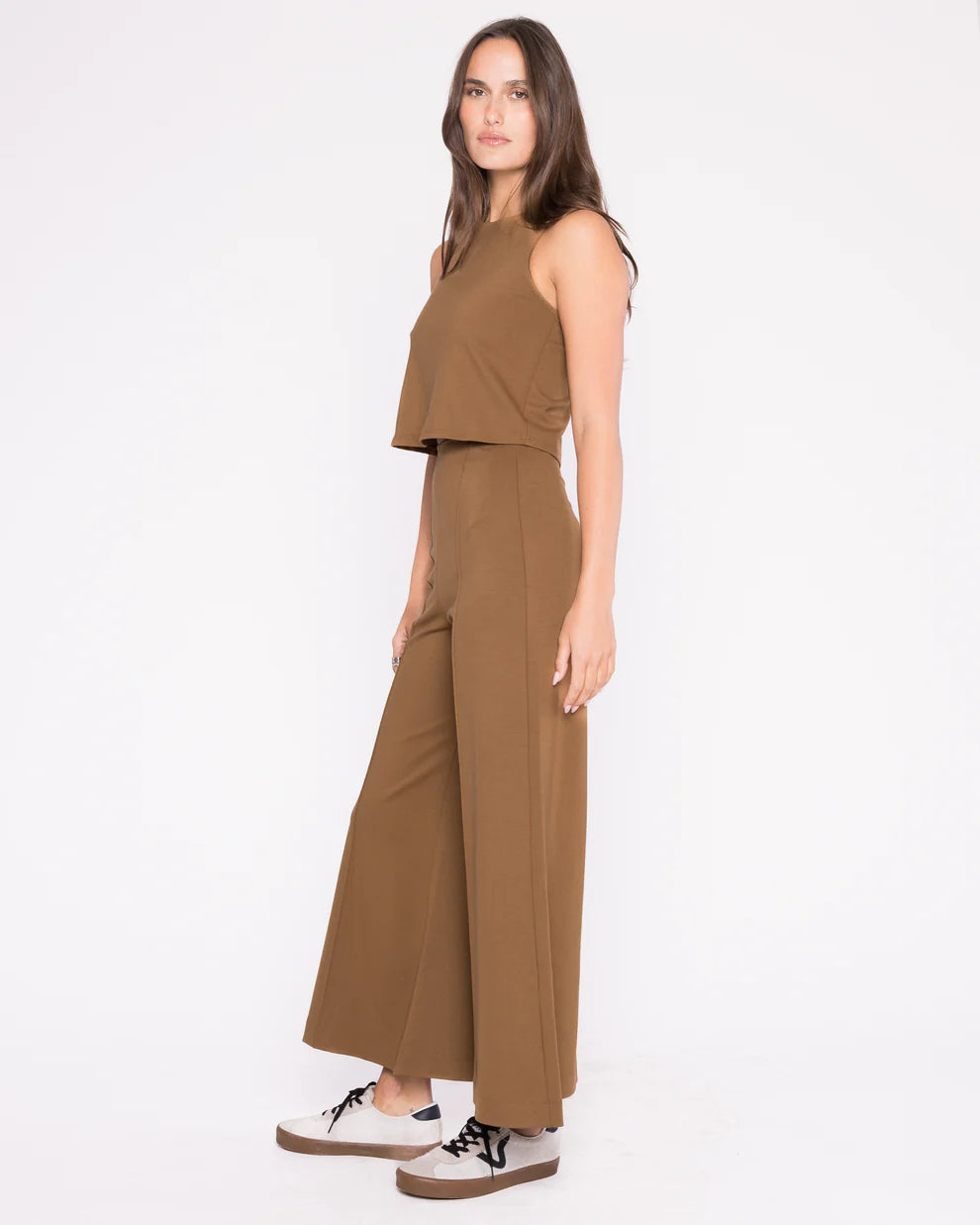ponte knit tank top