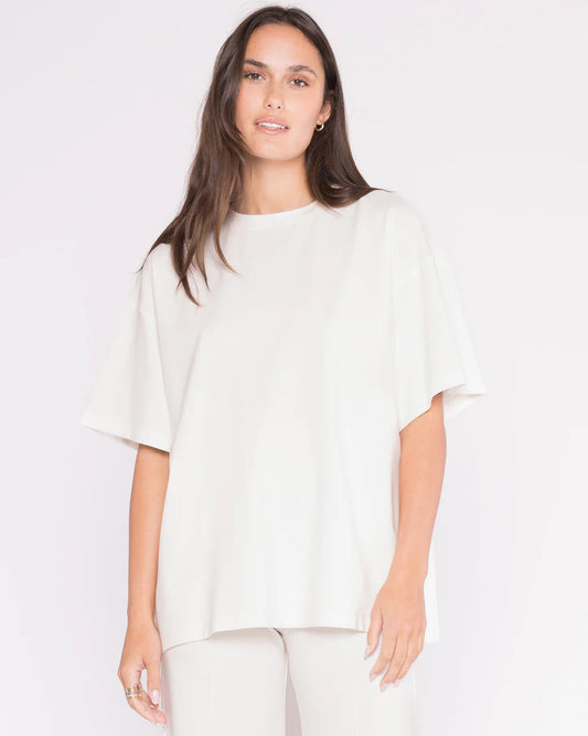 ponte knit big shirt