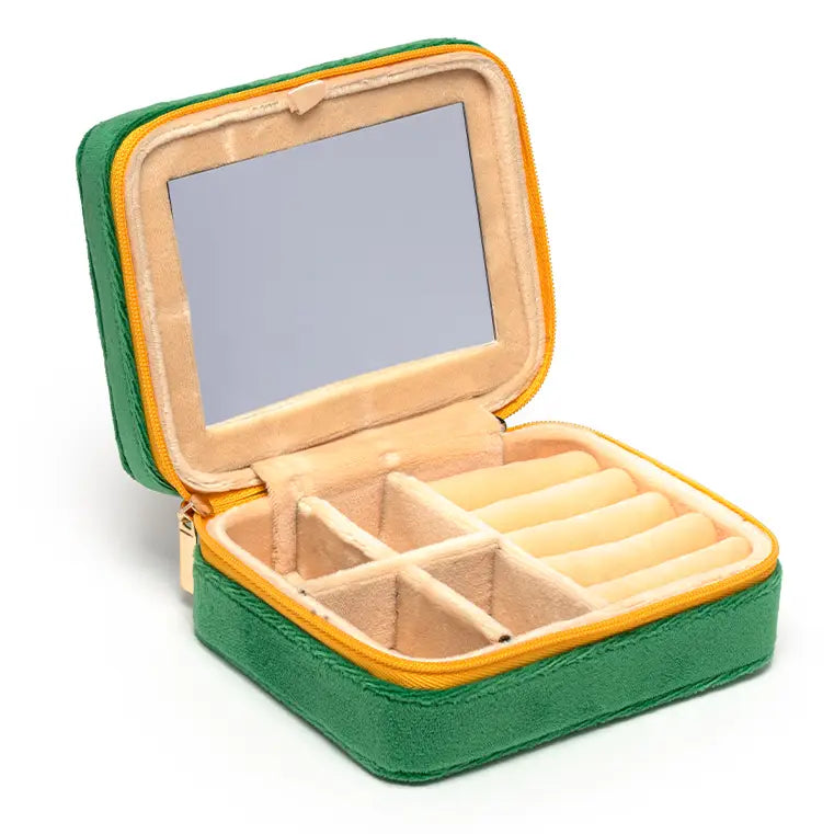 "press for champagne" travel jewelry case